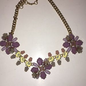 JCREW purple necklace